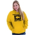 thumbnail image 3 of Wyoming Buffalo Cowboy Attitude Hoodie Sweatshirt Women Men Brisco Brands 4X, 3 of 5
