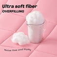 thumbnail image 2 of YEPCLUB Comforters Full size, Duvet Insert, All Season Duvet, Pink Down Alternative Hotel Comforter, Lightweight Quilt with Corner Tabs, Machine Washable (Pink, Full 82x86 Inches), 2 of 10