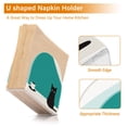 thumbnail image 5 of Yayeee Napkin Holder for Table Set of 2 Kitchen Paper Tissue Organization, Black Cat and Coffee, 5 of 8