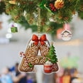 thumbnail image 1 of Adornos Navideños Colgantes con 26 Letras para Árbol de Navidad, Adornos Navideños Personalizados para Hacer Tú Mismo, Decoración Navideña, Decoración Colgante para Árbol de Navidad., 1 of 6