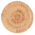thumbnail image 1 of Mantel individual redondo BuyWeek tejido a mano Ratán natural aislamiento térmico, 1 of 12