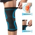 thumbnail image 3 of 2PCS Fitness Running Cycling Knee Support Braces Elastic Nylon Sport Compression Knee Pad Sleeve For Basketball, 3 of 8