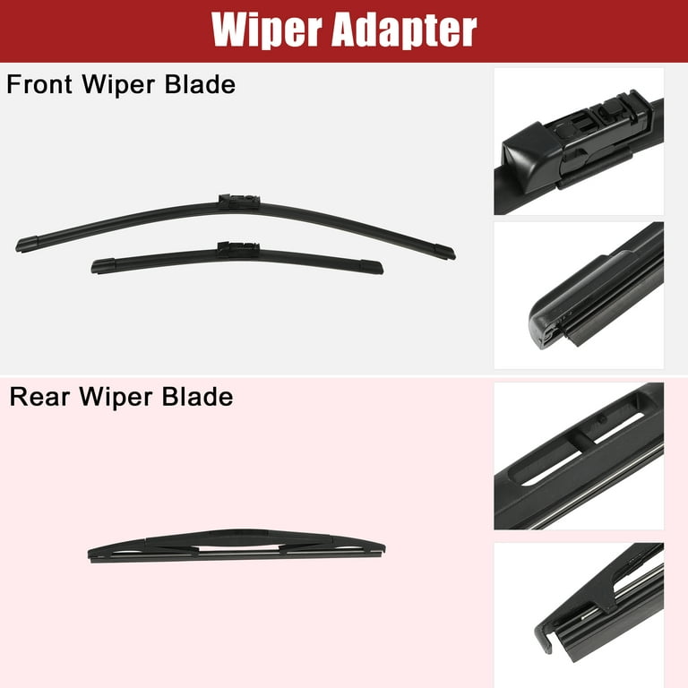 Windshield Wiper Blades 26 + 16 Replacement for Front Window Wiper NO  19M20 (set of 2) - Series: Y09A3B5W