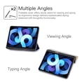 thumbnail image 3 of Allytech for iPad 10th Gen 2022 Case 10.9 inch, Bulit-in Pencil Holder Trifold Viewing & Typing Stand Case Hard PC and PU Leather Shockproof Smart Case for iPad 10.9" 2022, A Good Day, 3 of 5