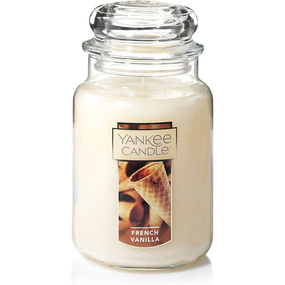 Candle Yankee Candle con aroma a vainilla francesa, 650 ml
