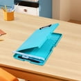 thumbnail image 4 of Callipe File Folder Organizer with Strong Lock Non-Slip Clips Hanging Holes 3-in-1 Clipboard Pencil Case File Storage Box, 4 of 8