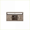 thumbnail image 6 of TV Furniture Farmhouse Barn Door Media Stand for TVs Up to 65" with Storage & Cable Management, Gray Wash | Gray Wash | MDF, 6 of 10