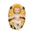 thumbnail image 4 of Estatua del Niño Jesús en la cama d, decoración de mesa, estatuilla de Natividad, estatuilla del niño Jesús para el Festival de la Oficina Grande, 4 of 8