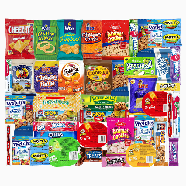 Snack Variety Pack, Snack Sampler And Care Package For Offices, College