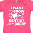 thumbnail image 4 of Inktastic I Want to Grow Up to Be a Dentist Like My Daddy Boys or Girls Baby Bodysuit, 4 of 5