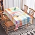 thumbnail image 5 of Tchckioa Abstract Blending Rectangle Tablecloth for Restaurant,60x120 Inch Waterproof Table Cover Decor, 5 of 6