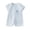 Blue, variant on Bovxnpu Newborn Bodysuits Cotton Short Sleeve Crewneck Button Romper Infant Outfits