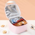 thumbnail image 5 of PRIYAL Insulated Lunch Bags for Women, Cute Quilted Lunch Box, Lightweight Puffy Padded Waterproof Lunch Tote, Reusable Lunch Cooler for Work Picnic Travel, 5 of 9