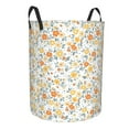 thumbnail image 2 of Balery Floral1 Round Laundry Basket with Handles Waterproof Freestanding Laundry Hamper for Clothes Toys in the Dorm and Family-Small, 2 of 8
