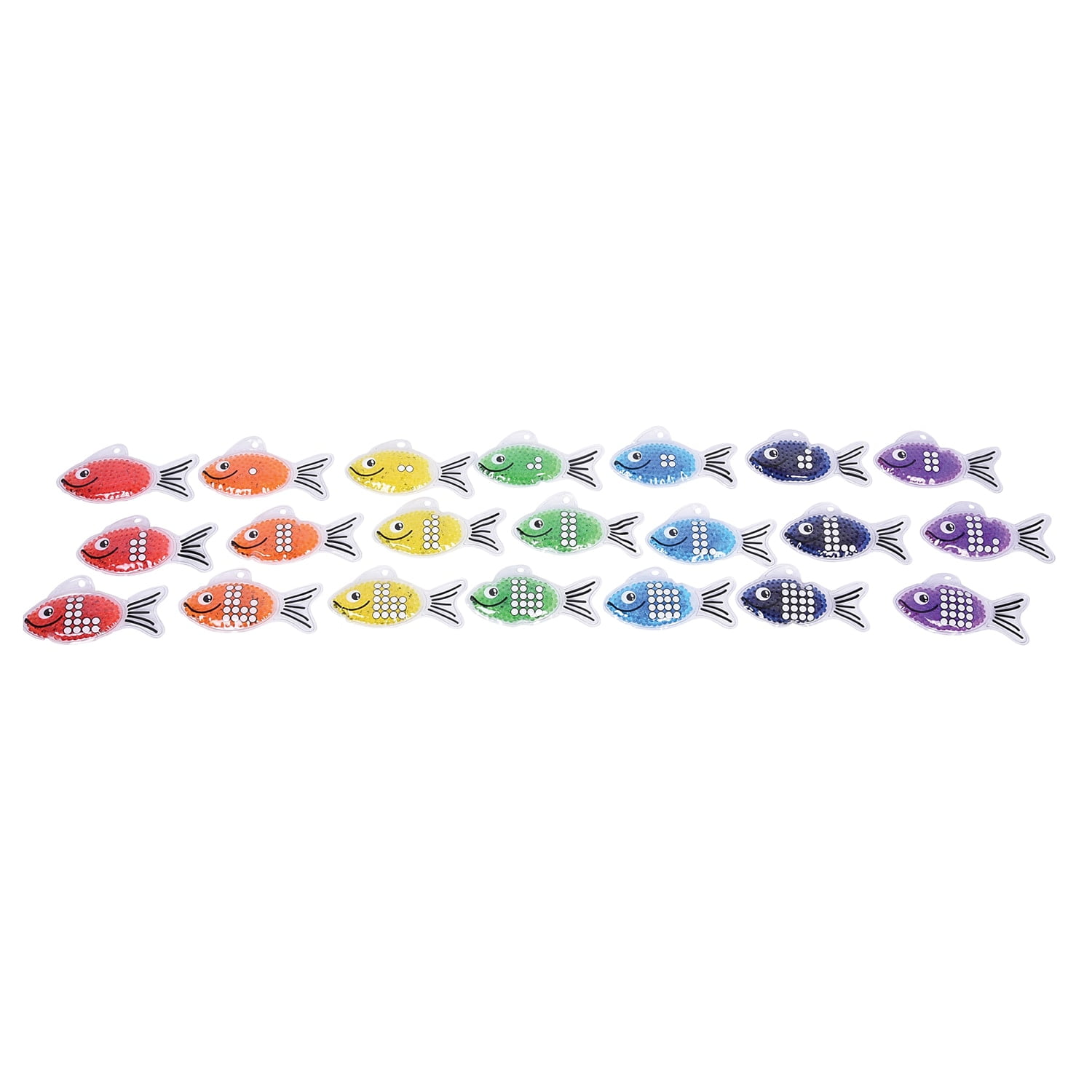 Rainbow Gel Number Fish