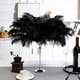 thumbnail image 2 of Plumas de Avestruz Soarer 15 piezas 25-30 cm Plumas Negras, 2 of 7