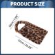 thumbnail image 4 of Soporte de Pañuelos para Automóvil Unique Bargains Organizador de Caja de Pañuelos Estampado de Leopardo Plush 10.63"x7.09"x1.18" Estampado de Leopardo 1 Pc, 4 of 6