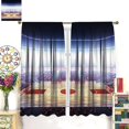 thumbnail image 4 of Soccer Goal Post Curtains for Boy Home Decor, Football Sports Stadium Blackout Rod Pocket Thermal Insulated Drapes Darkening Window Curtain for Bedroom Living Room 52x63 Inch, 4 of 4