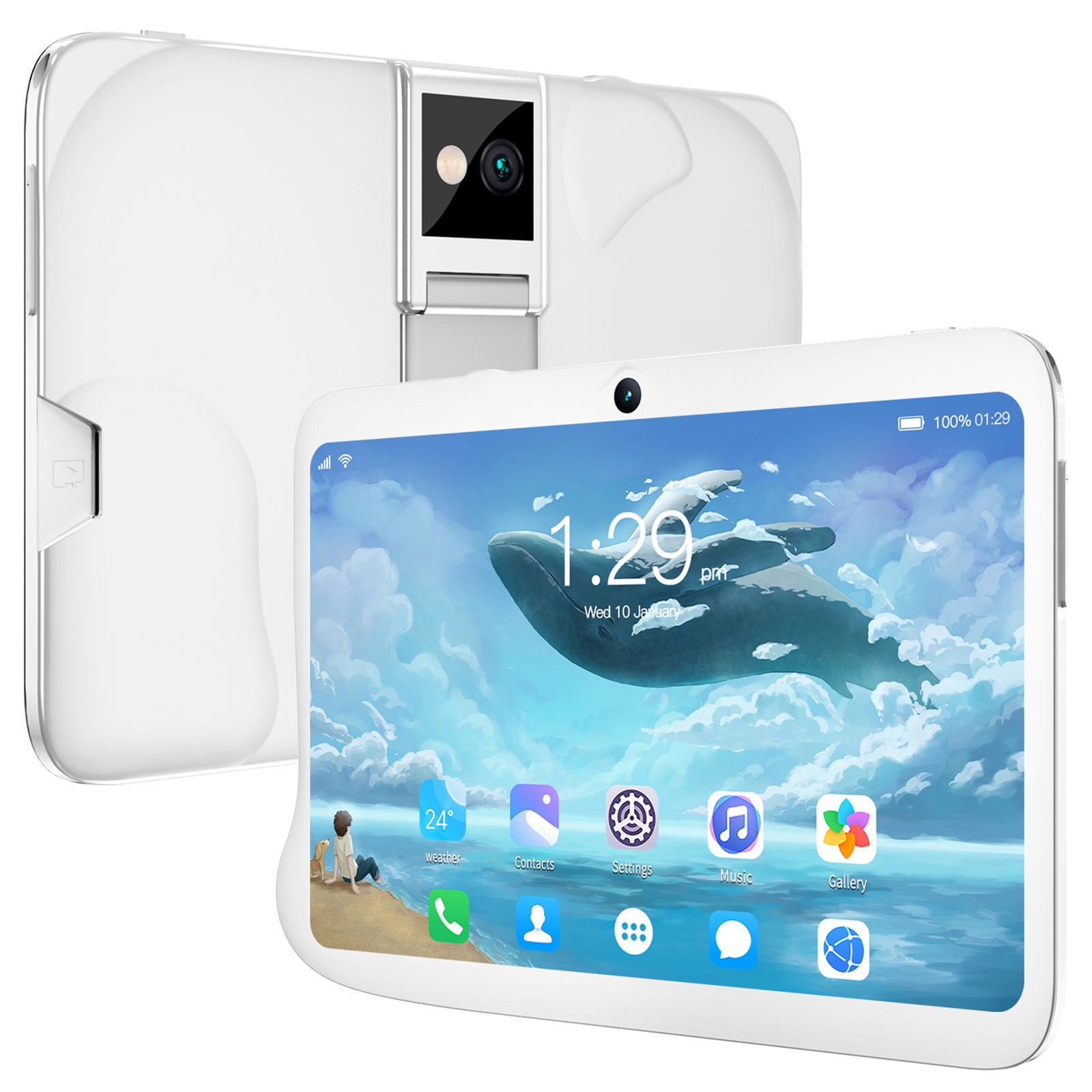 Tablet PC For Children Android 7.1 16GB 7Inch Bluetooth WIFI Bundle Case