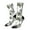 2 Black-2, variant on Palm Trees Zebra Print Adult Socks for Men & Women,Calf Socks, Ankle Socks,Boots Socks,Breathable Casual Sock,Unisex Crew Socks