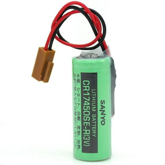 CR17450SE-R / A98L-0031-0012 3V 2500mah PLC Battery with Plug for FANUC 17*45.5mm
