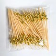 thumbnail image 1 of KUIZAP Skewer Fruit Sticks Food Fruit Cocktail Decor Bamboo Picks Handmade Toothpicks(F), 1 of 4