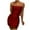 Red, variant on Aoochasliy Summer Dresses for Women Mini Dress Sequins Flash Chip Solid Club Night Backless Chain Buttocks Sleeveless Short Dress Summer!