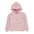 thumbnail image 2 of French Toast Little Girls’ Fleece Hoodie Color: pink Size: 4 - 5, 2 of 2