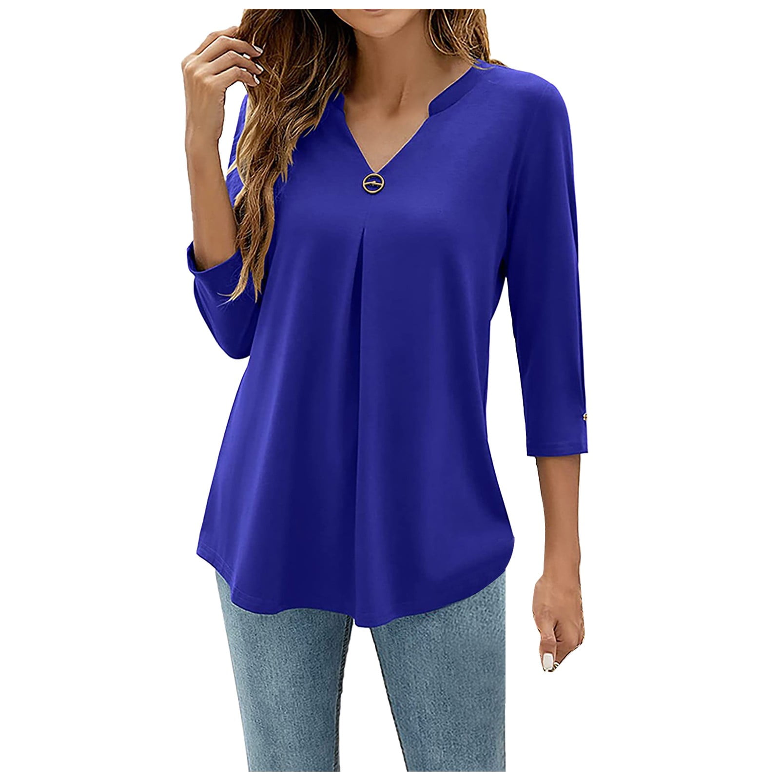 DondPO Womens Long Sleeve Tops Shirts for Women Women's Spring
