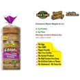thumbnail image 3 of Bubba's Cinnamon Raisin Bagel, 18 Oz, 6 Count (Pack of 3), 3 of 3
