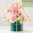 thumbnail image 4 of Luxurious Vase Arrangement Romantic Silk Flower Centerpiece for Weddings, Parties & Home Decor, 4 of 5