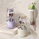 thumbnail image 2 of Makeup Brush Holder Organizer, 360° Rotating, Large Capacity With 7 Slots Purple, 2 of 5