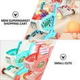 thumbnail image 5 of MesaSe Mini Petit Chariot de Magasinage de Magasin Jouet Chariot à Main de Supermarché Modèle Chariot Utilitaire Rangement Jouet Ensemble de Jeu d'Imitation pour Enfants Garçons Bleu, 5 of 5