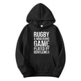 thumbnail image 2 of WILLBEST Sudaderas Deportivas para Hombre, Sudadera Deportiva para Fanáticos Del Fútbol, Sudadera Deportiva Retro para Jugador De Rugby, Sudadera con Capucha para Hombres, Mujeres y Niños Grande, 2 of 4