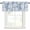 Blue, Slate, White, variant on Valances for Windows, Navy Blue Starfish Coastal Light Filtering Window Treatment Valances for Living Room/Bedroom, Summer Coral Shell Beach Nautical 42"x 12" Rod Pocket Kitchen Curtains