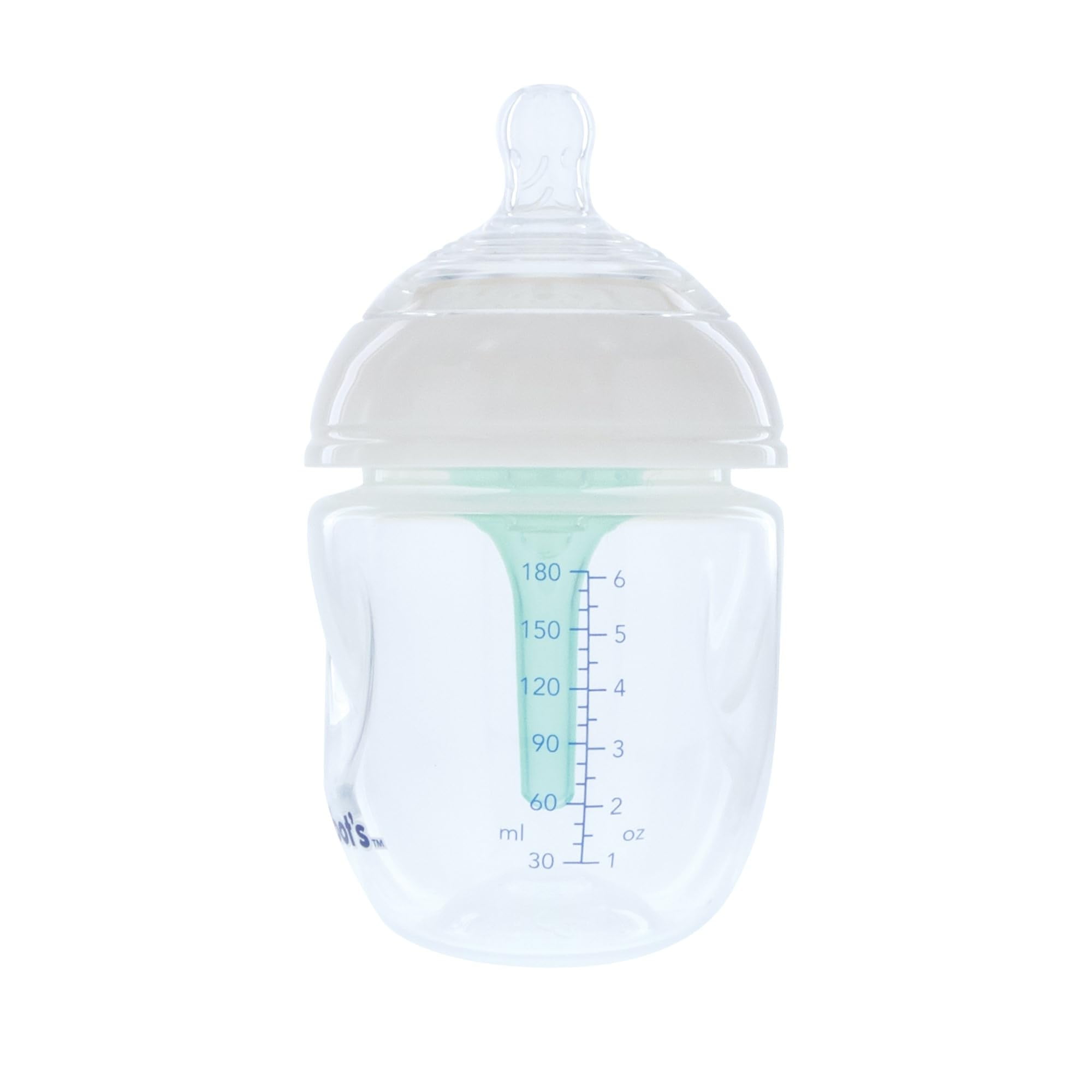 Dr. Talbot's Anti-Colic Bottles - 6 oz (2-Pack) - Baby Bottles for Newborn Babies 0+ Months - Self Sterilizing Newborn Bottles with Slow Flow Soft Flex Nipple and Advanced Venting System
