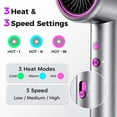 thumbnail image 5 of Ionic Hair Dryer with Diffuser, Professional 2000W Blow Dryer with Comb Nozzle & Concentrator Attachments for Smooth, Frizz-Free Hair Styling, 5 of 9