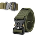 thumbnail image 2 of Cinturón táctico, cinturón militar unisex con hebilla de metal de liberación rápida, cinturón de nylon para exteriores, trabajo, militar, ocio, caza Xemadio LKX-0825-2, 2 of 7