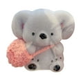 thumbnail image 2 of Evora Anxiety Relief Koala, Squishy Stress Play Sets, 4X3 in, Random Strap tone, Anxiety Relief Items Fidget, desktop decor, Calm Tension, Gifting Occasion, Soft Gray Pink, 1 Pc, 2 of 6