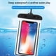 thumbnail image 4 of Bolsas luminosas para pantalla táctil de teléfono a prueba de agua para buceo a la deriva negro 10 Uds, 4 of 9