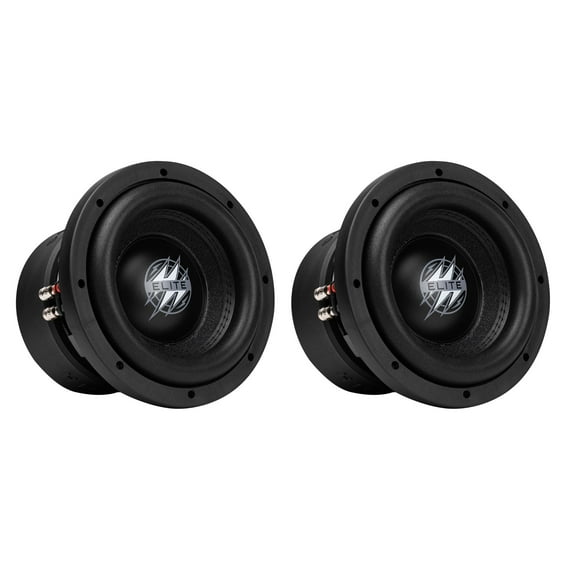 Hifonics 2 Pack ELITE 15" Subwoofer, Dual Voice Coil Car Audio Speaker, 3000W
