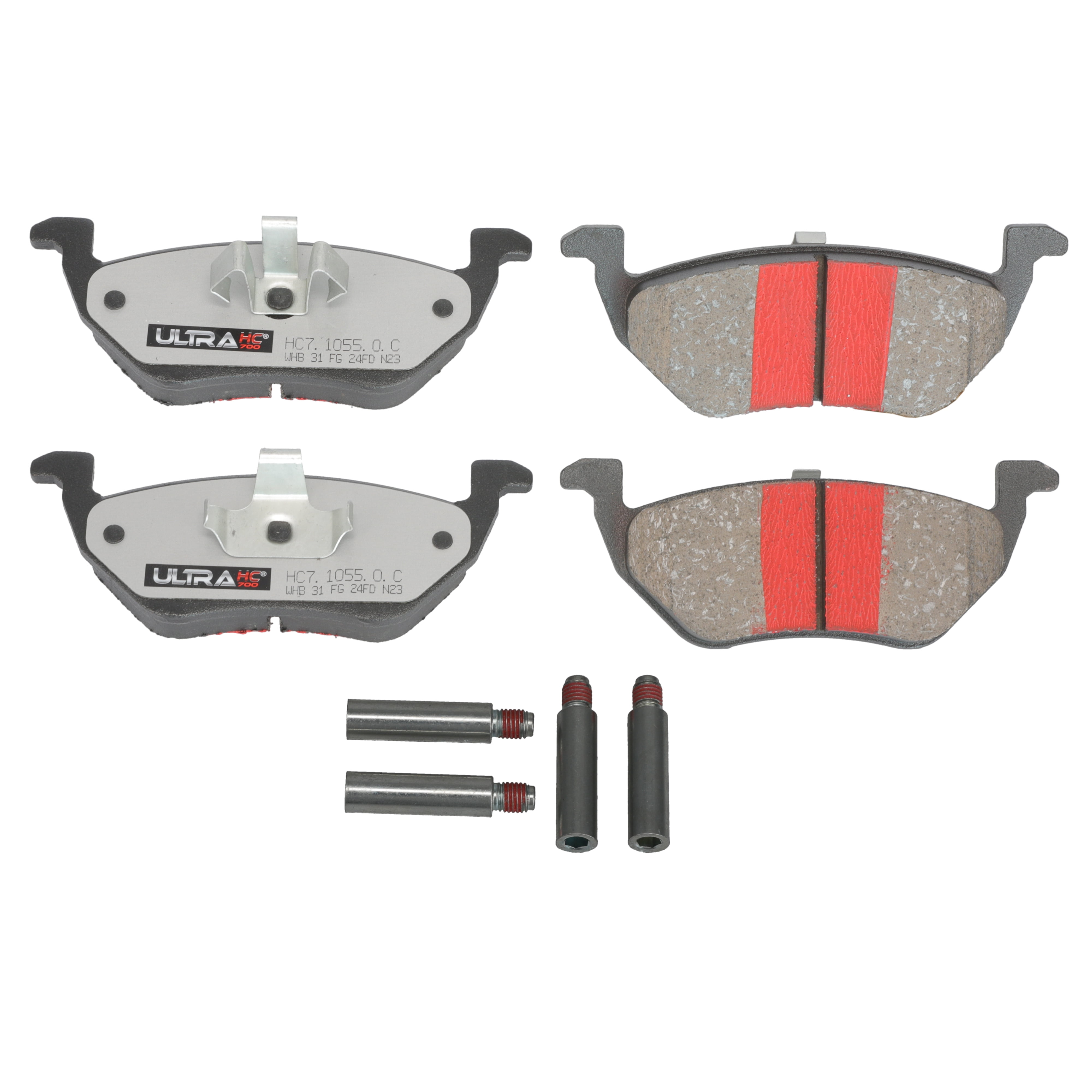 UltraHC 700 Brake Pad Set, Rear HC7.1055.0.C, Ford Escape 2012-2005