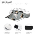 thumbnail image 3 of Kdxio Funny Beagle Active Dog Print Sun Visor Hat Golf Visor Adjustable Velcro Outdoor Sports Cap For Men Women, 3 of 7