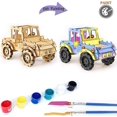 thumbnail image 4 of 3d Wooden Puzzle For Adults Car Model Puzzle Laser Cut Aseemble Jigsaw Puzzle Toys Model Kits Educational Toys Gift, 4 of 4