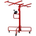 thumbnail image 6 of Drywall Lift Panel 13' Lift Drywall Panel Hoist Jack Lifter Jack Rolling Caster Wheel Sheetrock Drywall Lift Construction Tools,150-lb. Capacity, 4ft. x 16ft. Max. Sheet Size,red, 6 of 9