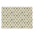thumbnail image 1 of Ice Cream Cutting Board, Cartoon Cone Doodles Yummy Delicious on a Stick Chocolate Sprinkles, Decorative Tempered Glass Cutting and Serving Board, in 3 Sizes, by Ambesonne, 1 of 2