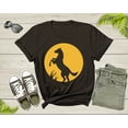 thumbnail image 4 of Cool Horse Pony Lover Gift Shirt For Men Women Kids Girls Boys Aesthetic Horse Lover Gift Tshirt Graphic Horse Sunset Silhouette T-shirt, 4 of 8