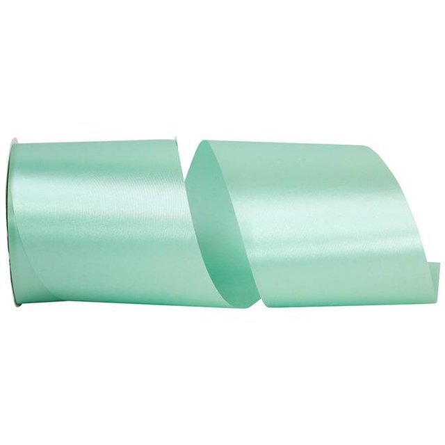 Reliant Ribbon 4700-077-10K 4 Po 50 Verges Ruban de Satin d'Allure Unique&44; Aqua