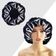 thumbnail image 4 of Gorro de pelo de felpa Zulema gorros de Dormir invierno Banda elástica alta Negro y gris, 4 of 6