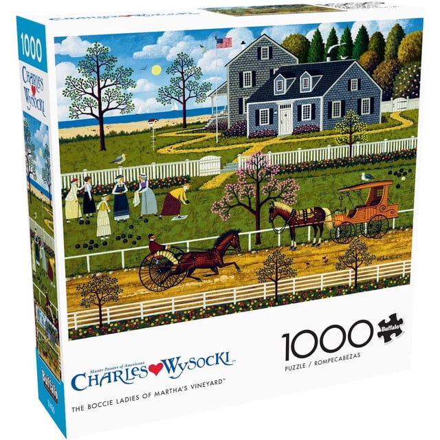 Rompecabezas Buffalo Games Charles Wysocki 1000 piezas